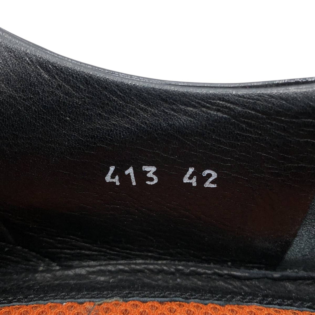 Dsquared2 plain toe shoes, made in Italy, size 42 Men's 27.0cm genuine leather black type Vintage Second Hand