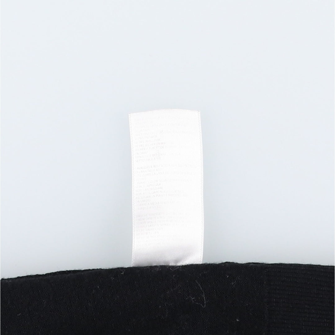Sunspel SUNSPEL Turtleneck Wool Knit Sweater, Men's Size M (approx.) unclear black type Vintage Second Hand