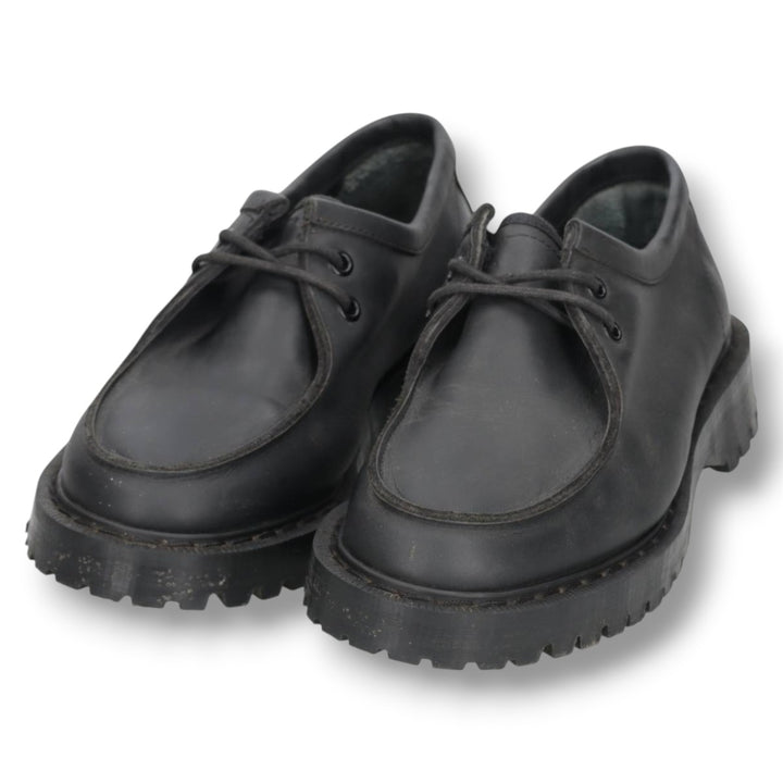 MHL. SOLOVAIR Moccasin Shoes, Made in England, Size 5 Women's 23.5cm genuine leather black type Vintage Second Hand