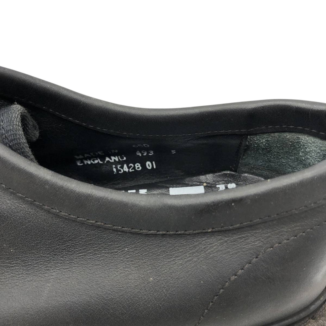 MHL. SOLOVAIR Moccasin Shoes, Made in England, Size 5 Women's 23.5cm genuine leather black type Vintage Second Hand