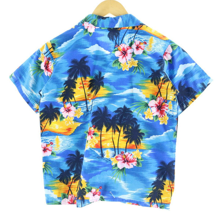 PACIFIC LEGEND Hawaiian Aloha Shirt Made in Hawaii S /eaa061160