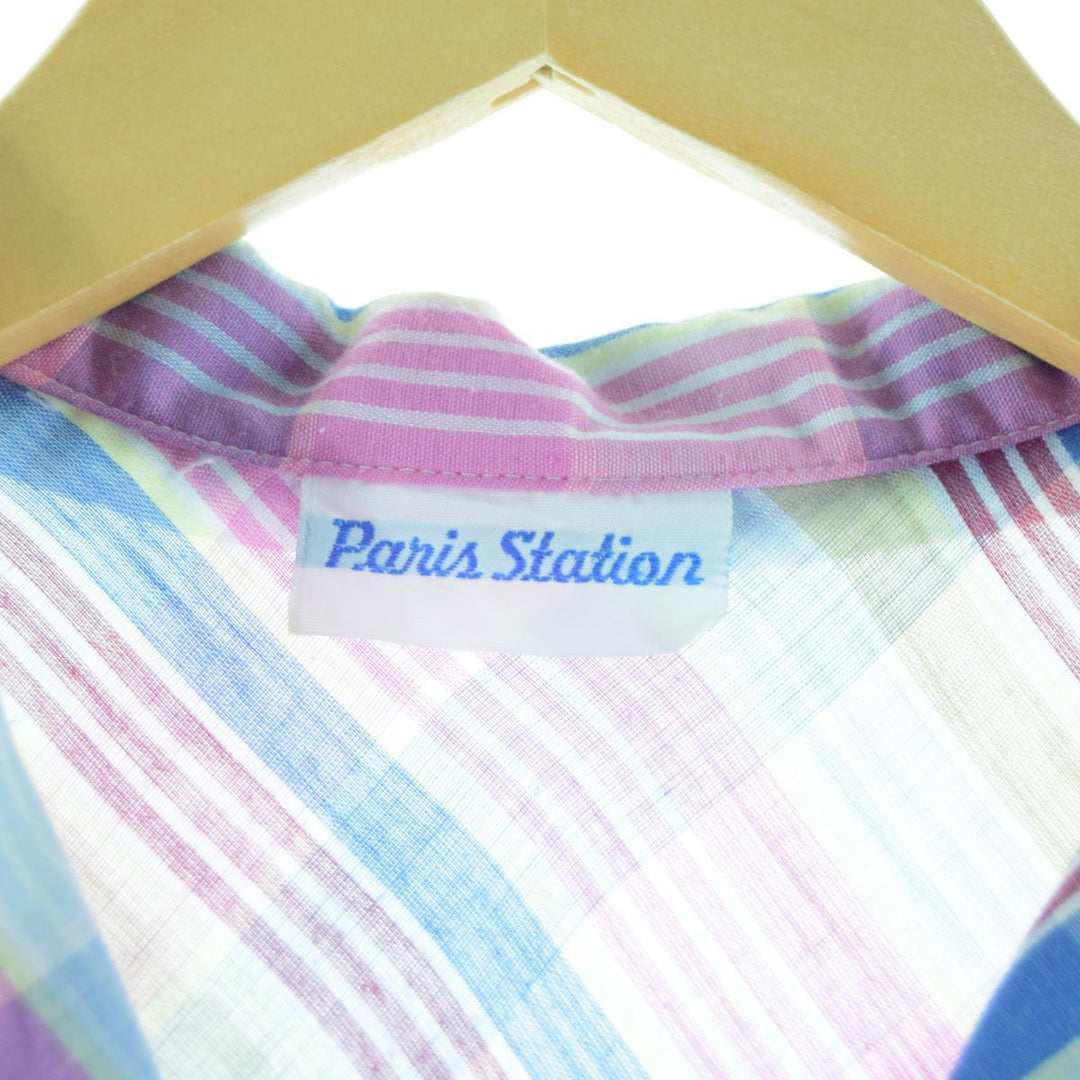 Paris Station Short Sleeve Blouse Women's M /eaa064650