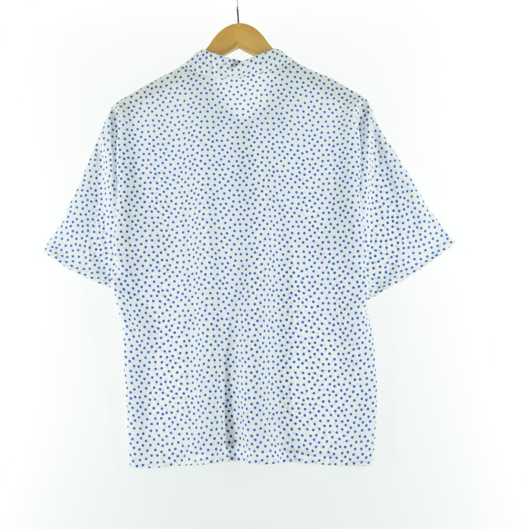 Dot Pattern Short Sleeve Shirt Women's M /eaa064669