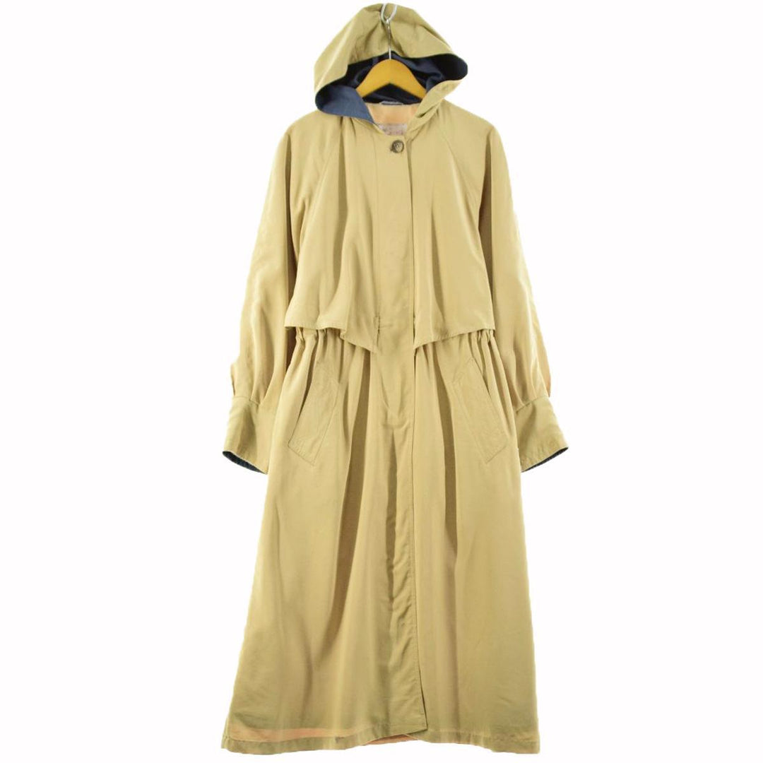 Hooded long coat, women's L /eaa204688