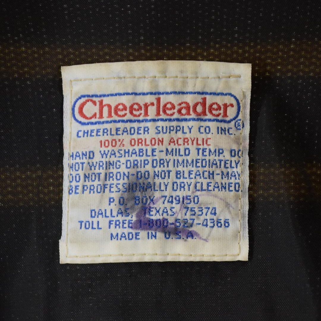 Cheerleader Knitted Stadium Jacket Award Jacket Made in USA Women's Medium Vintage /eaa220703