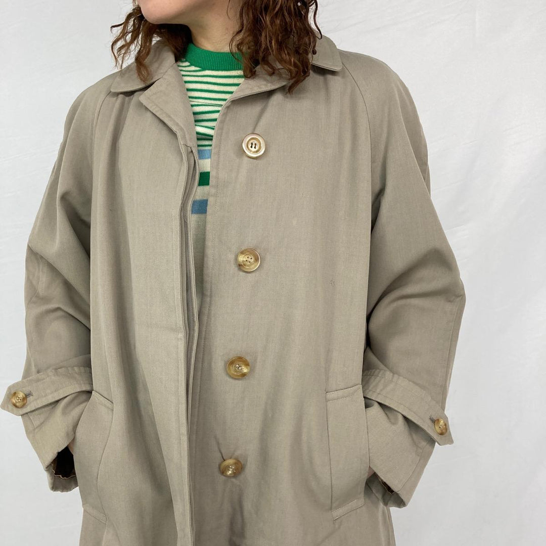 Aquascutum Balmacaan Coat, Made in Canada, Women's L /eaa223482