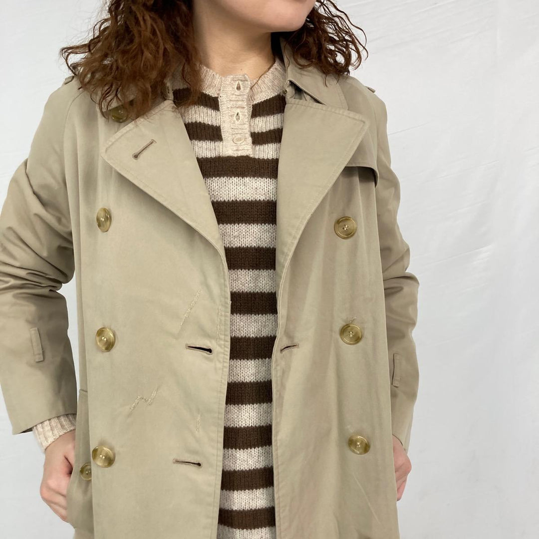 Burberry's trench coat made in England, women's S /eaa223937