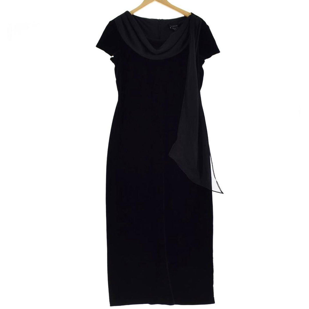 CONNECTED Velour Dress Women's XL /eaa225723