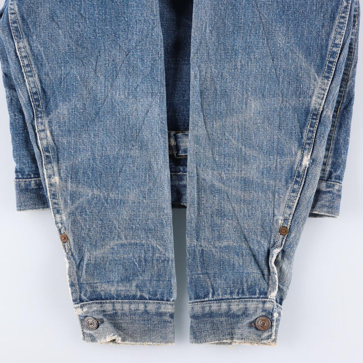 1940'S Levi's 506XX First 1st Early Needle-stitched Cinch Back Denim Jacket G-Jean Women's XS /eaa238374