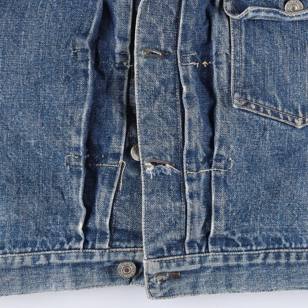 1940'S Levi's 506XX First 1st Early Needle-stitched Cinch Back Denim Jacket G-Jean Women's XS /eaa238374