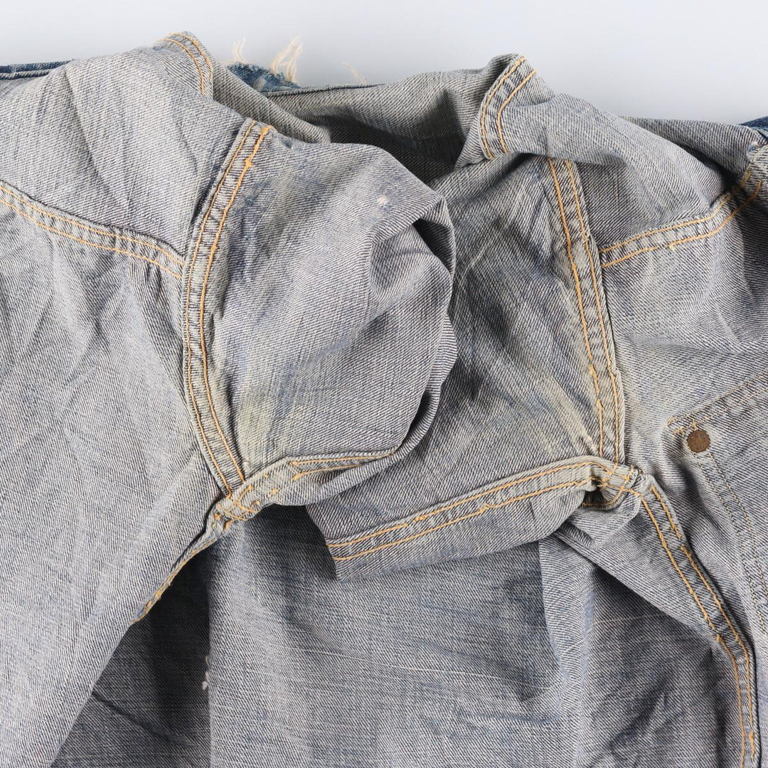 1940'S Levi's 506XX First 1st Early Needle-stitched Cinch Back Denim Jacket G-Jean Women's XS /eaa238374