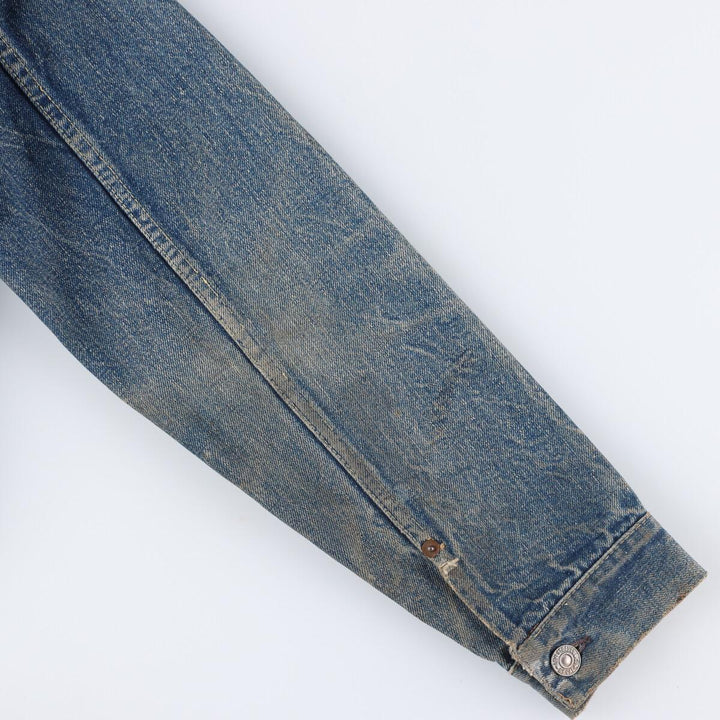 50s-60'S Levi's 507XX 2nd Denim Jacket, G-Jean, Men's S, Women's L, Vintage /eaa238375