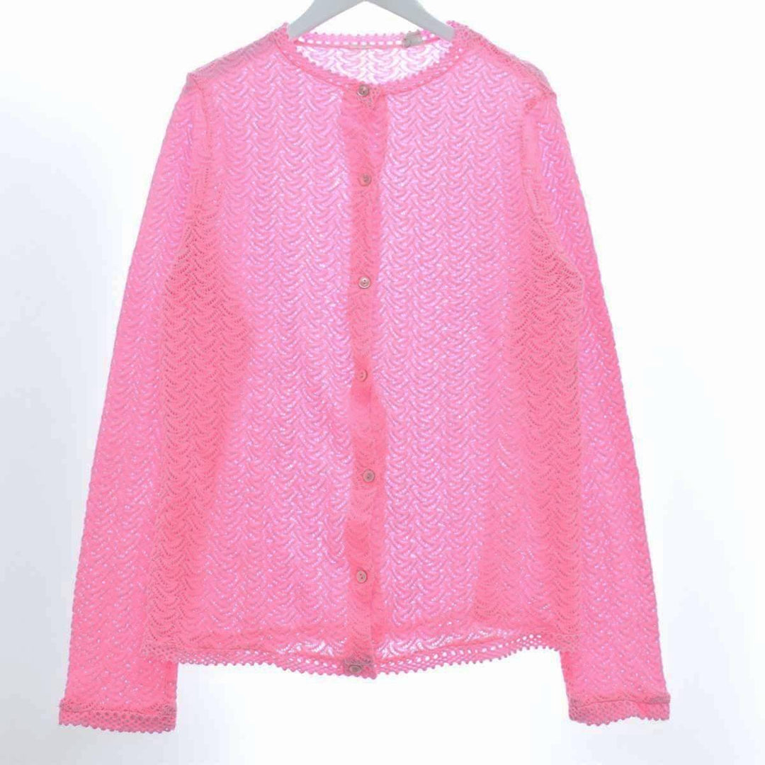 Acrylic knit cardigan for women, size M /eaa246446