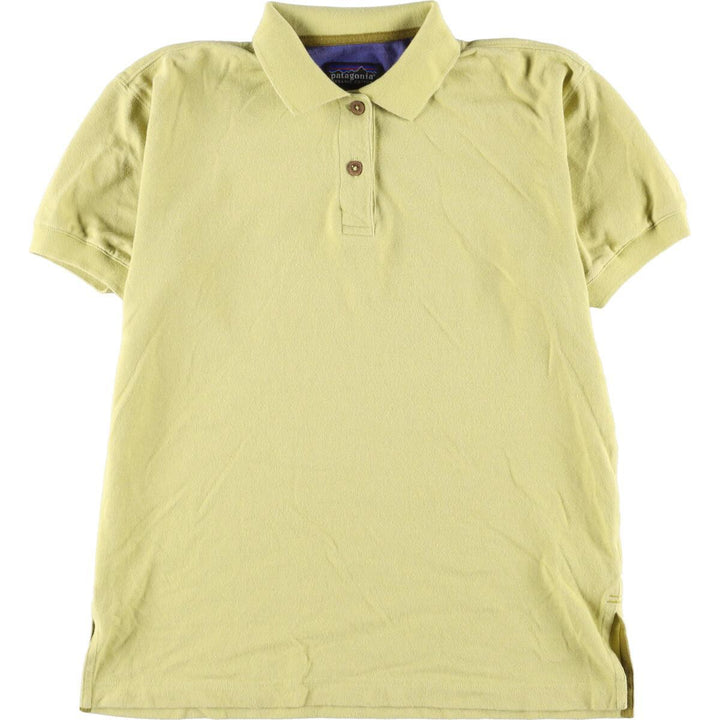 Patagonia ORGANIC COTTON short sleeve polo shirt, women's, S, vintage, made in 1999 / eaa248034