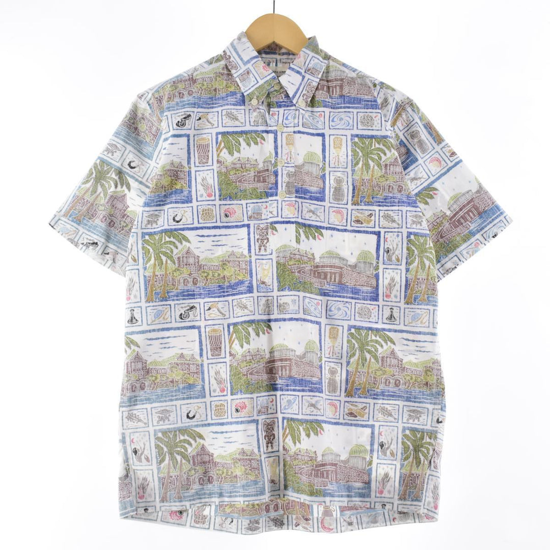 Reyn Spooner DIETRICH VAREZ COLLECTION All-over Print Button-Down Hawaiian Aloha Shirt Made in Hawaii Men's M /eaa266084