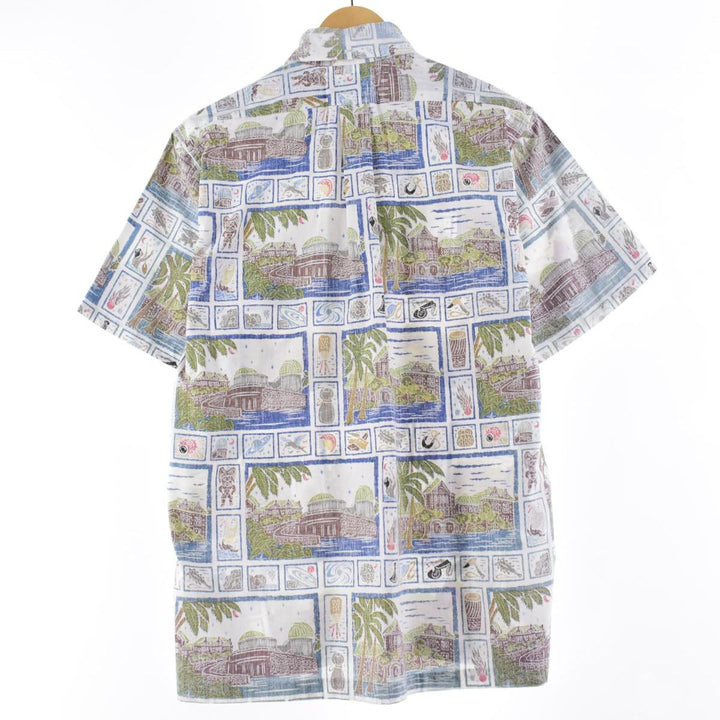 Reyn Spooner DIETRICH VAREZ COLLECTION All-over Print Button-Down Hawaiian Aloha Shirt Made in Hawaii Men's M /eaa266084