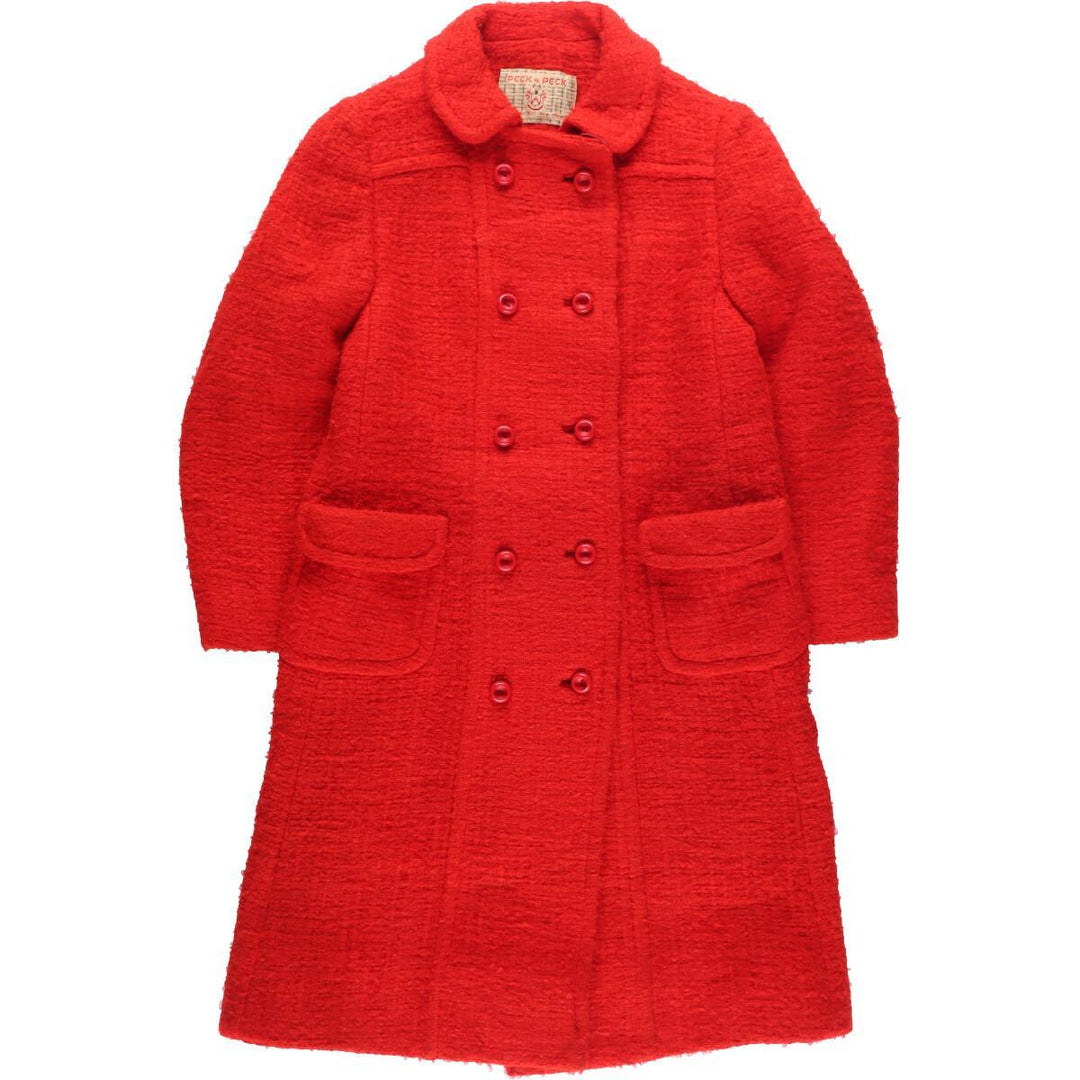 PECK PECK Wool Half Coat Women's M Vintage /eaa277128