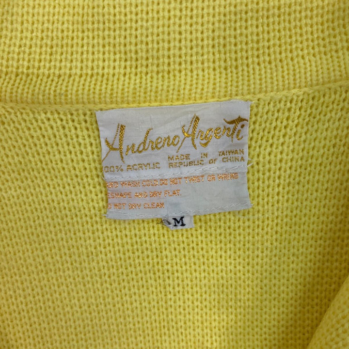 70'S Andreno Argenti Golf Pattern Tailored Knit Jacket Women's Medium Vintage /eaa284047