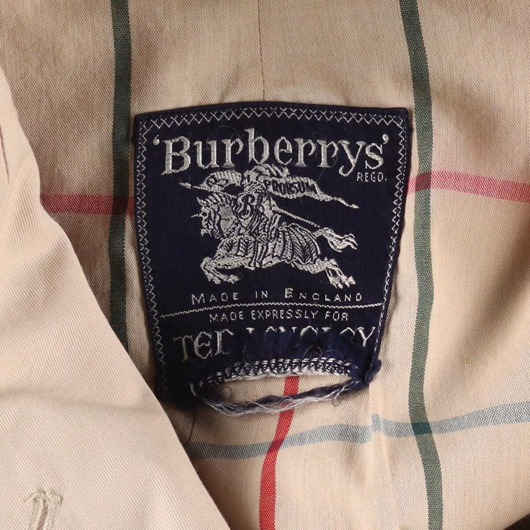 Burberry's One-sleeve Balmacaan Coat, Made in England, Women's M /eaa296298