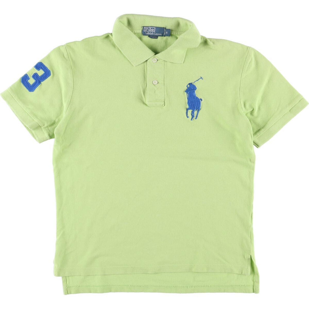 Ralph Lauren POLO by Ralph Lauren Big Pony Numbering Short Sleeve Polo Shirt Women's M /eaa299197