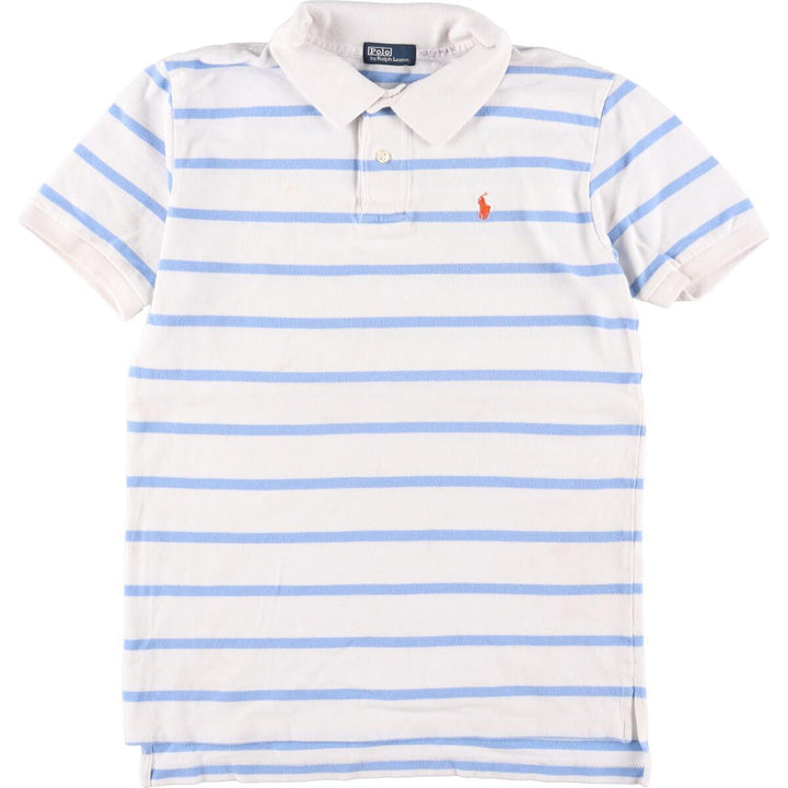 Ralph Lauren POLO by Ralph Lauren Short Sleeve Striped Polo Shirt Women's M /eaa299198