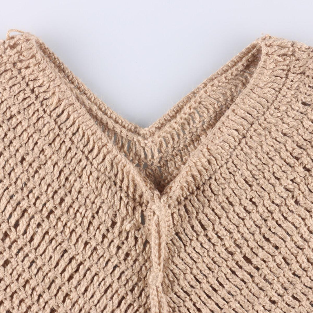 Knit poncho, free size /eaa306459