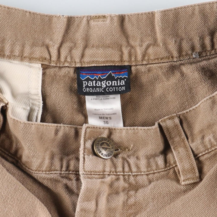 Patagonia ORGANIC COTTON 57227S0 duck fabric shorts, made in 2000, men's w31 / eaa309483