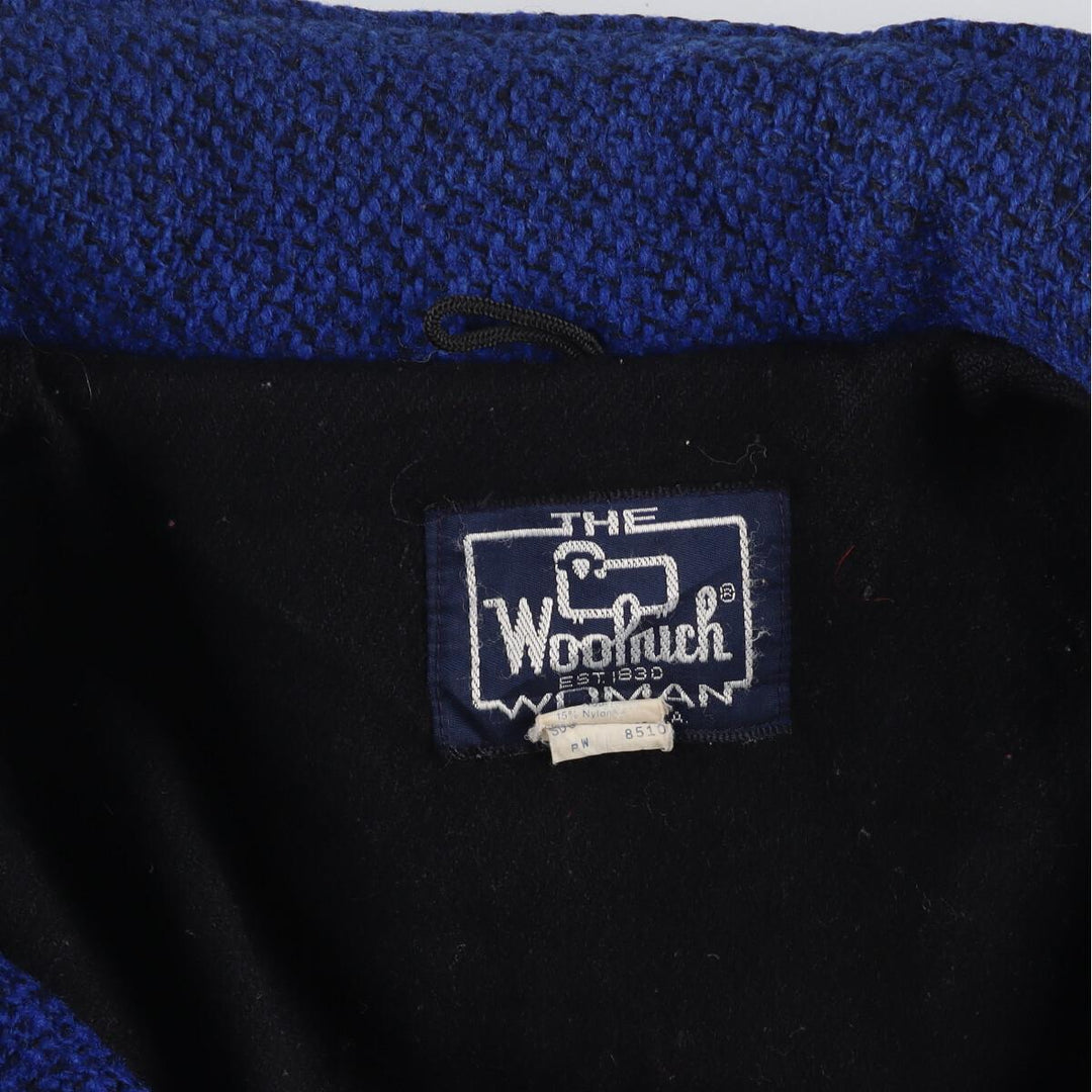 WOOLRICH THE WOMAN wool half coat made in USA women's L /eaa309895