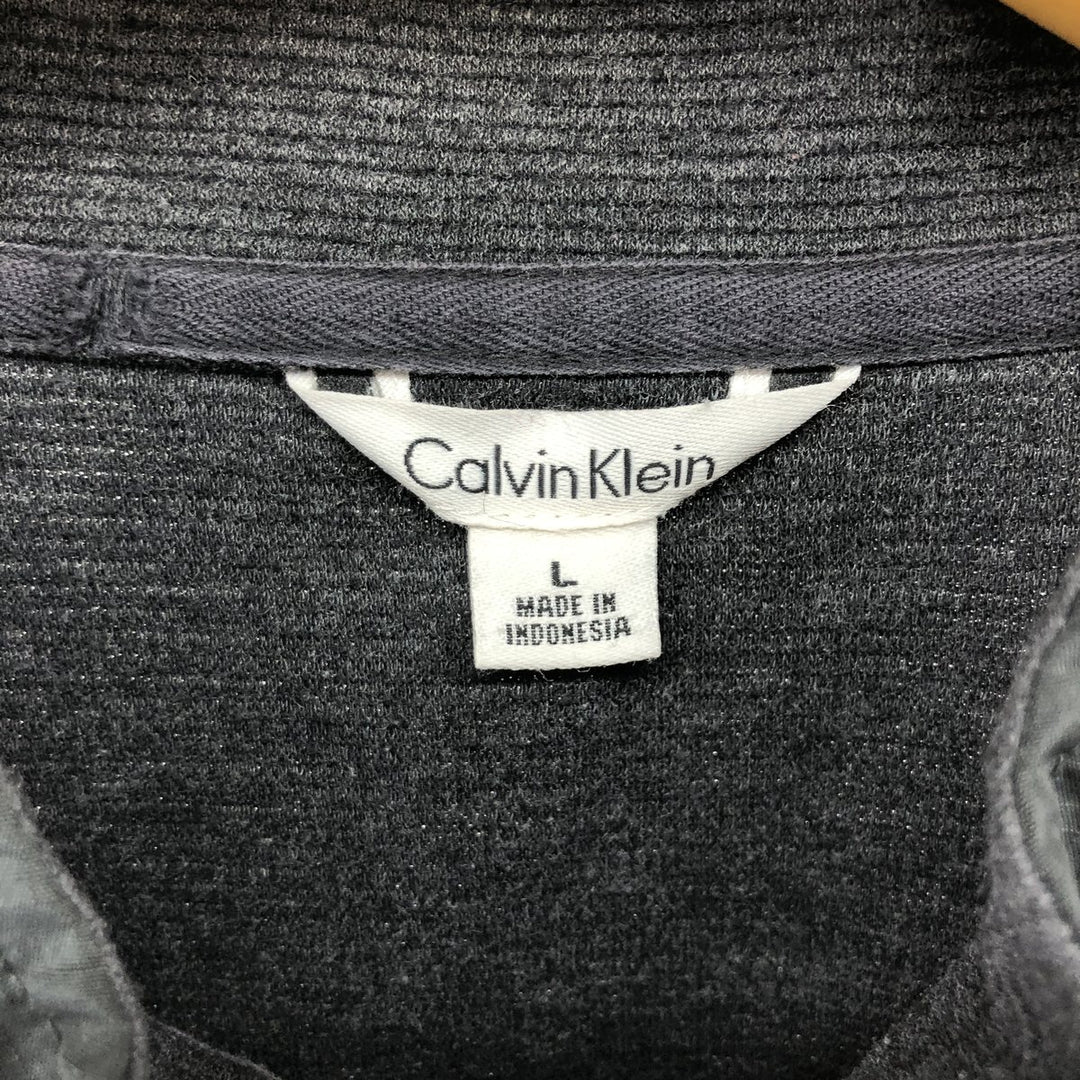 Calvin Klein Full Zip Sweatshirt Trainer Men's L size / eaa313764