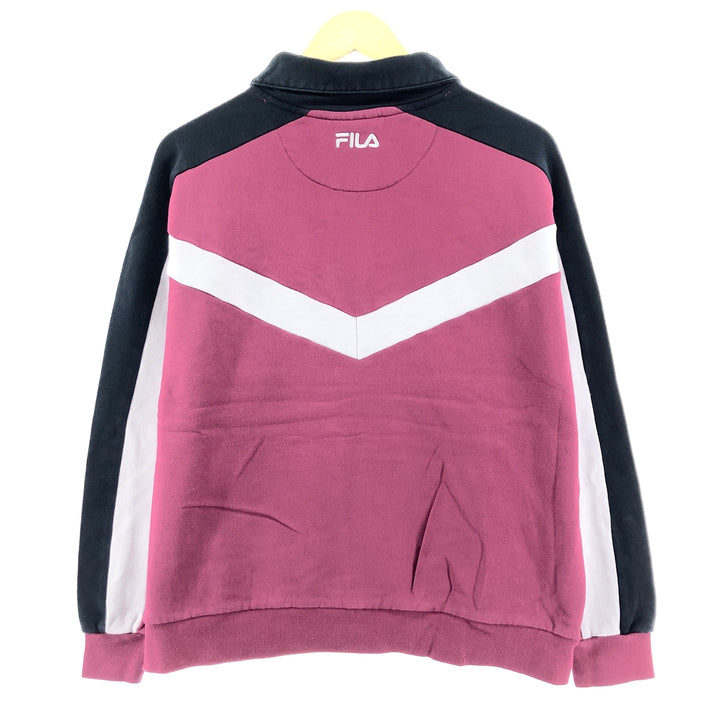 FILA Half-button collared sweatshirt, women's XL /eaa313853