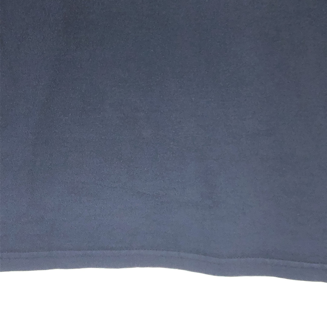 Champion Sleeveless One Point Logo T-Shirt Men's L cotton navy blue type Vintage Second Hand