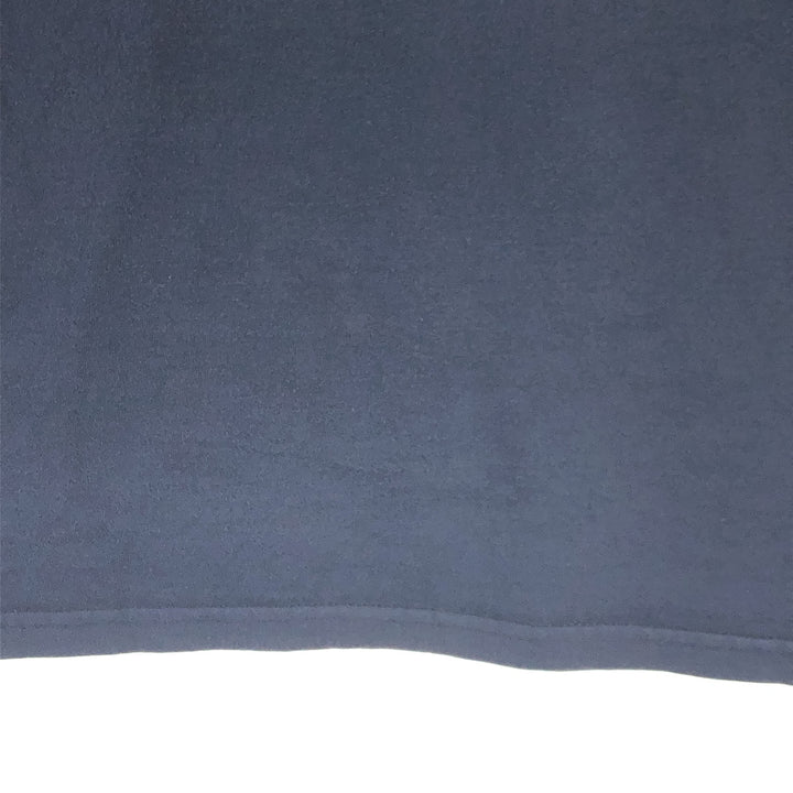 Champion Sleeveless One Point Logo T-Shirt Men's L cotton navy blue type Vintage Second Hand