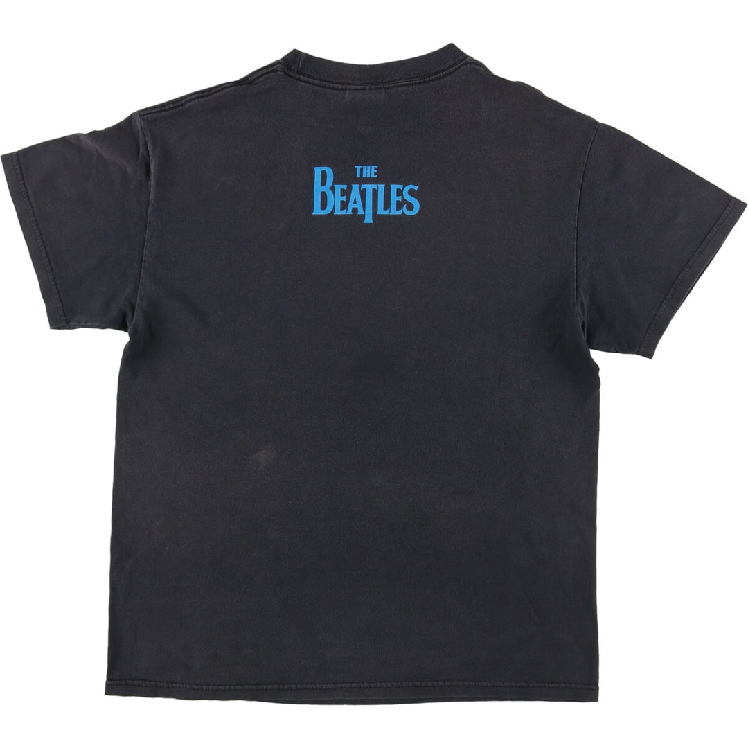 00's THE BEATLES Band T-shirt, Band Tee, Men's M /eaa313993