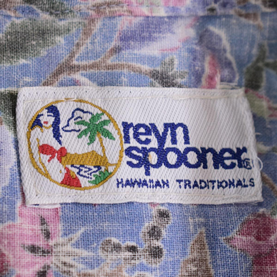 Reyn Spooner All-over Print Pullover Button-Down Hawaiian Aloha Shirt Men's L /eaa316300