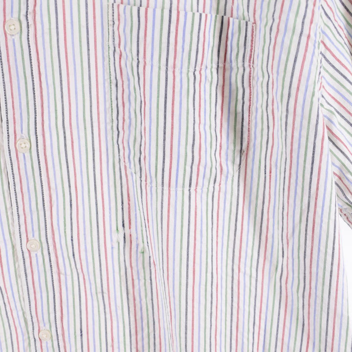 J.Crew Short Sleeve Button Down Striped Shirt Men's XXL /eaa317580