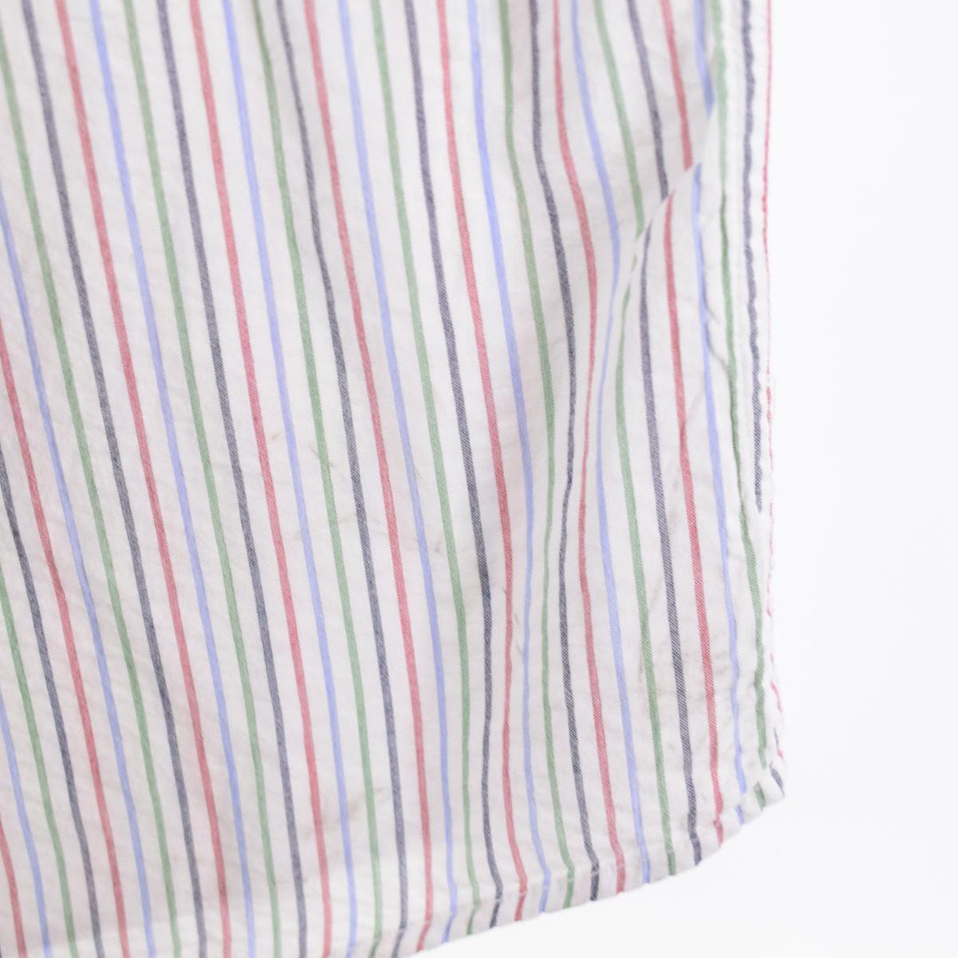 J.Crew Short Sleeve Button Down Striped Shirt Men's XXL /eaa317580