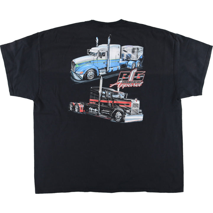 Big Size PORT and COMPANY Back Print Motorcycle Bike T-Shirt Men's XXXXL /eaa320067