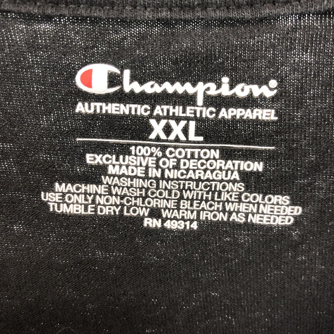 Champion Authentic Athletic Apparel College T-shirt Men's XXL /eaa320201