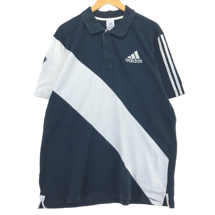 Adidas short sleeve polo shirt, men's XL size / eaa320204