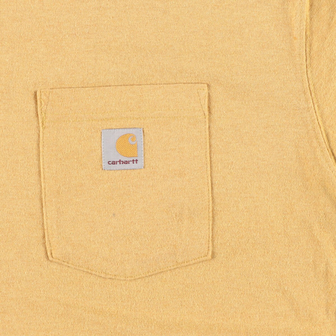 Carhartt ORIGINAL FIT short sleeve one point logo pocket T-shirt Men's XXL /eaa320214