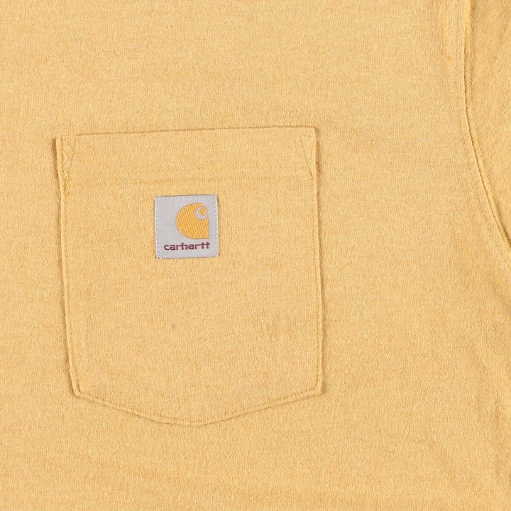 Carhartt ORIGINAL FIT short sleeve one point logo pocket T-shirt Men's XXL /eaa320214