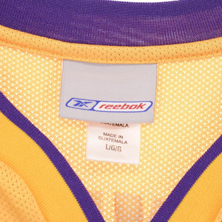 Reebok NBA LOS ANGELES LAKERS Mesh Tank Top Game Shirt Men's XL /eaa320370