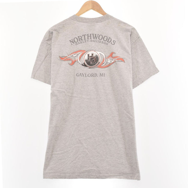 Harley-Davidson Hanes Motorcycle Bike T-shirt Made in USA Men's L /eaa320495