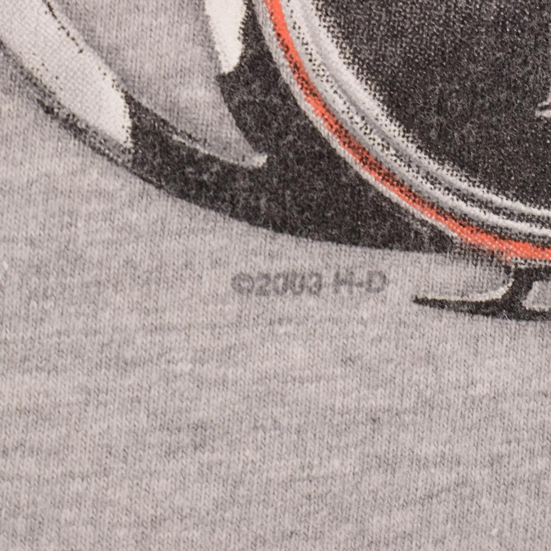 Harley-Davidson Hanes Motorcycle Bike T-shirt Made in USA Men's L /eaa320495