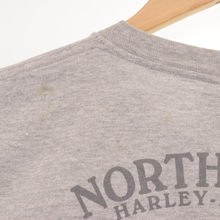 Harley-Davidson Hanes Motorcycle Bike T-shirt Made in USA Men's L /eaa320495