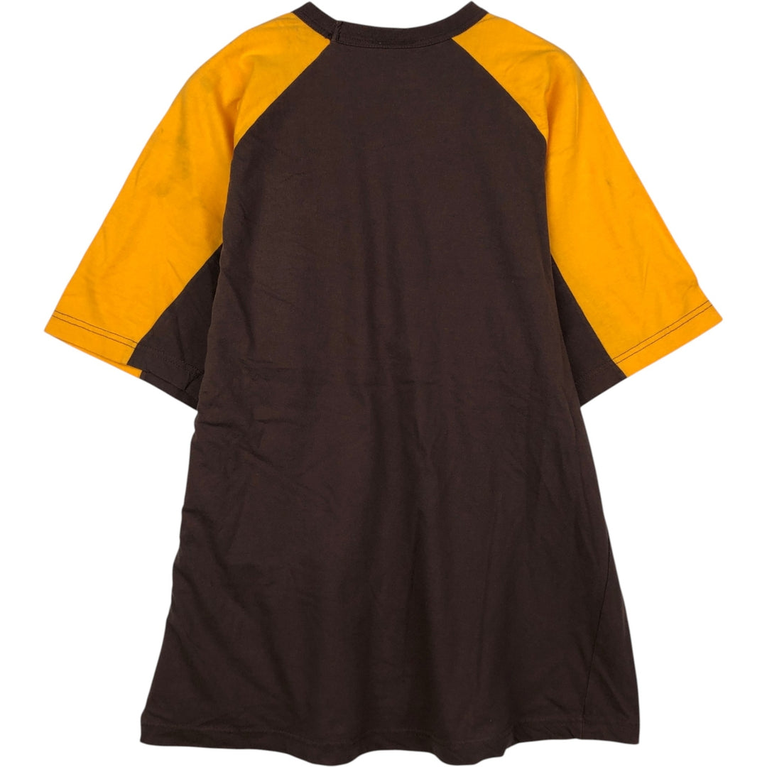 90s-00'S CHASE NASCAR Motorcycle T-shirt, Men's XL size cotton brown type Vintage Second Hand