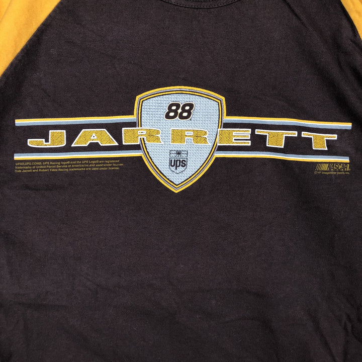 90s-00'S CHASE NASCAR Motorcycle T-shirt, Men's XL size cotton brown type Vintage Second Hand