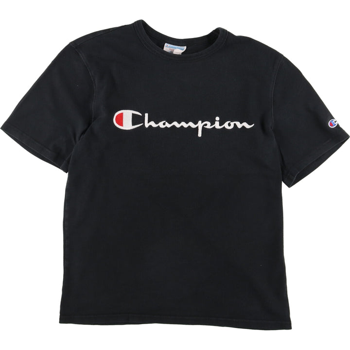Champion Logo T-shirt Men's M cotton black type Vintage Second Hand