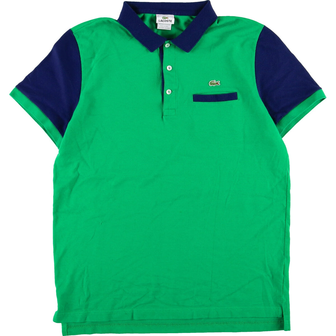 Lacoste LACOSTE French design short sleeve polo shirt size 8 Men's M /eaa320750