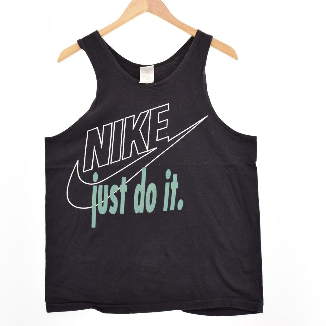 90'S Nike Silver Tag NIKE JUST DO IT Tank Top Made in USA Men's M Vintage /eaa320791